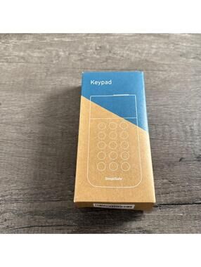 NEW SimpliSafe Home Security System Wireless Security Keypad KP3W SSKP3 - White